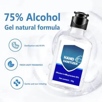 

50ml No Wash Fast Dry Alcohol Hand Liquid Cleaning Gel