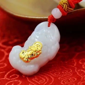 

Natural jade pendant