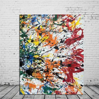 

Jackson Pollock Abstract Art Canvas Painting Posters Prints Marble Wall Art Painting Decorative Pictures Modern Home Decoration
