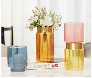 

NORDIC VASE DECORATION HOME TRANSPARENT GLASS VASES DECORATION HYDROPONIC DRIED FLOWER FLOWER ARRANGEMENT HOME FURNISHINGS