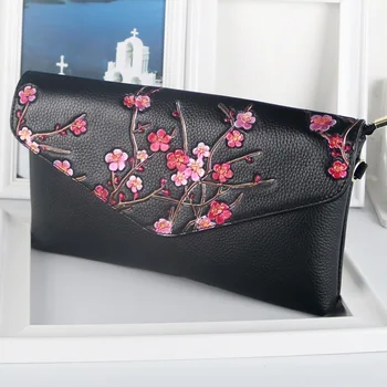 

2020 new leather handbags new clutch bag embossed painted shoulder bag diagonal bag