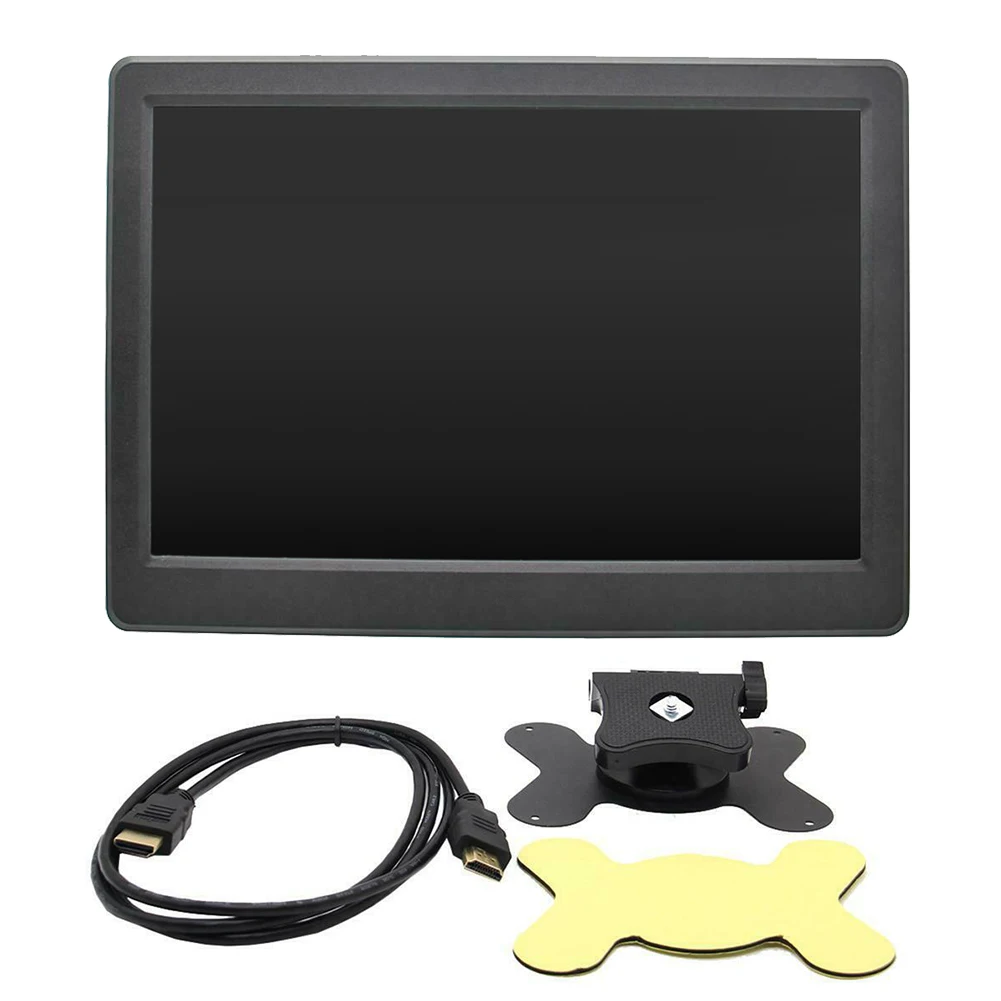 

10 Inch DP Port Wide Angle HD IPS With Protective Case 2K LCD Display Plug And Play VGA HDMI Screen Portable For Raspberry Pi