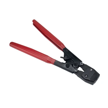 

Clamp Tool With Calibration Gauge High Hardness PEX Hose Long Handle Stepless Pipe Repairing Labor Saving Fastening Professional