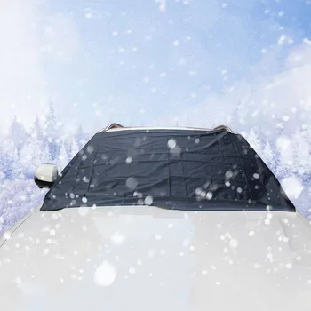 

Automobile Snow Ice Frost Wind Dust Protector Visor Sun Shade Rear Covers 210*120cm Car Windshield Windscreen Cover
