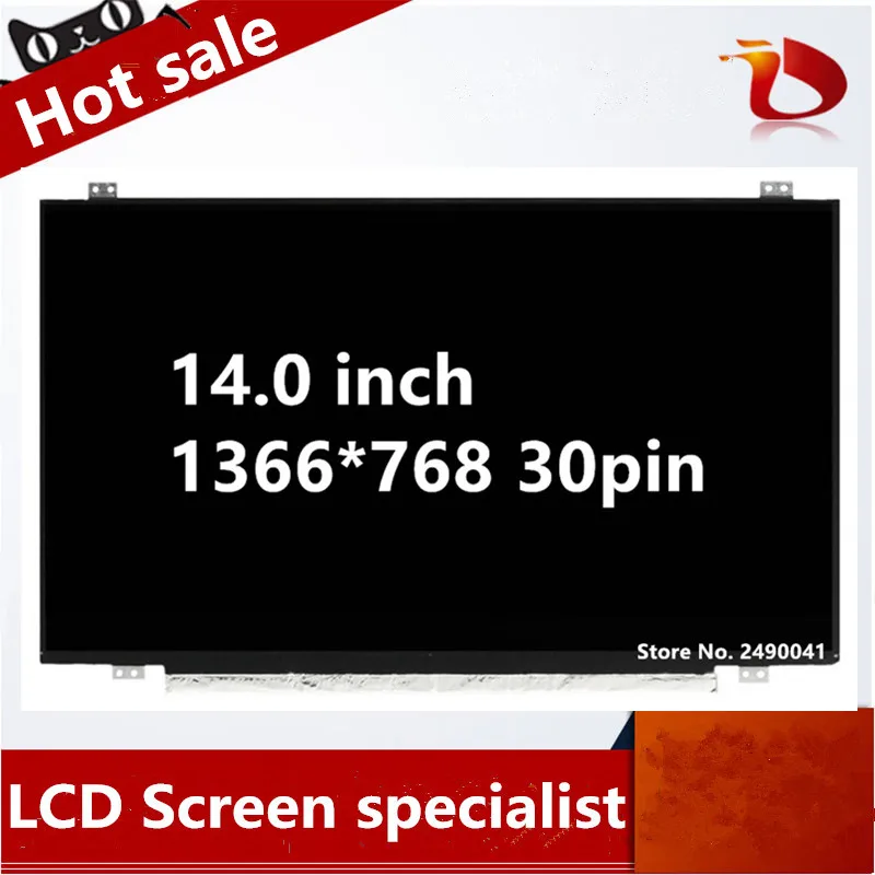 Высококачественный ЖК-экран для ноутбука B140XTN02.D LTN140AT31 LP140WHU TPD1 B140XTN03.3 | Компьютеры