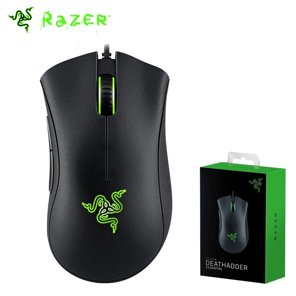 Проводная игровая мини-мышь Razer Viper DeathAdder 6400DPI 5 кнопок | Компьютеры и офис