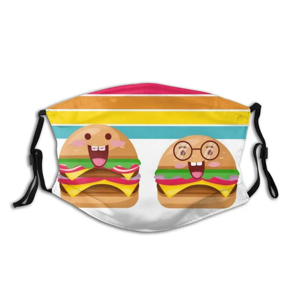 

Burger Bros Face Mask With Filter Cartoon Digitalart Sketch Anime Artist Comic Animation Cartoons Comics Fanart Doodle Cute