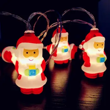 

20LED Santa Claus String Christmas Decoration Christmas String Fairy Light String Party Wedding Festival Outdoor Yard