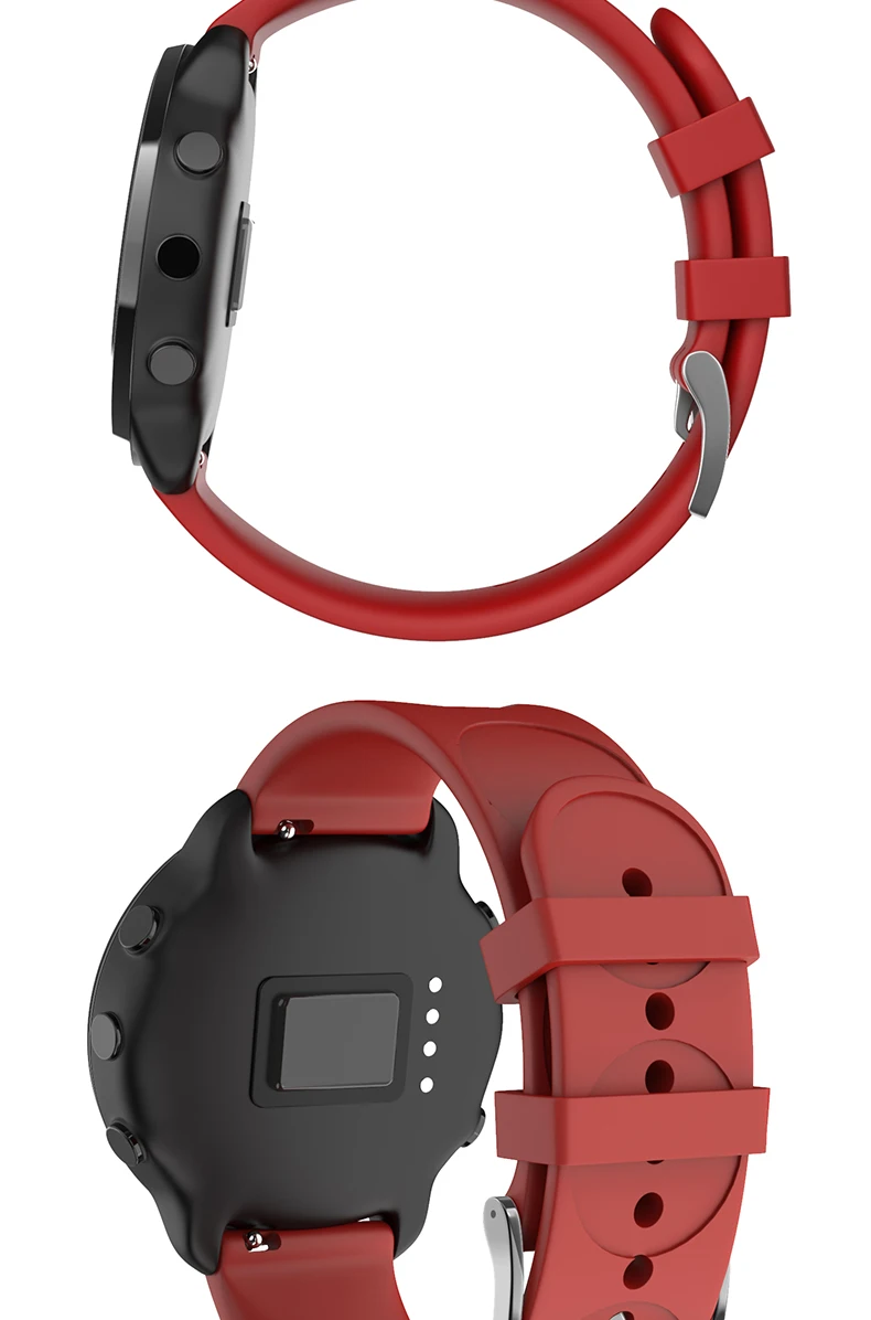 Для SUUNTO 3 фитнес 20 мм силиконовый ремешок для женщин Garmin Forerunner браслет для samsung Galaxy Watch силиконовый ремешок для мужчин