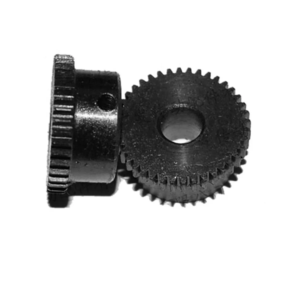 avec étape pignon de transmission Gear 1.5 module 12T-60T 45# Steel Spur Gear