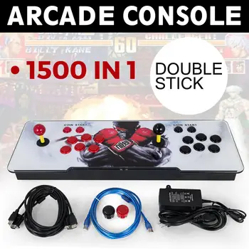 

New Pandora Box 9s 1500 in 1 Retro Video Games Double Stick Arcade Console