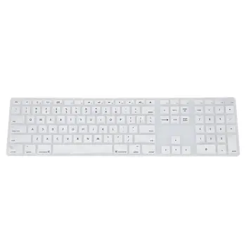 

Silicone Thin Keyboard Skin Cover Protector With Numeric Keypad For Apple iMac