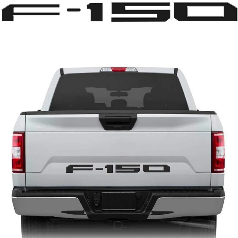 3D автомобильный значок вставные буквы для Ford F150 2018-2019 самоклеящиеся и