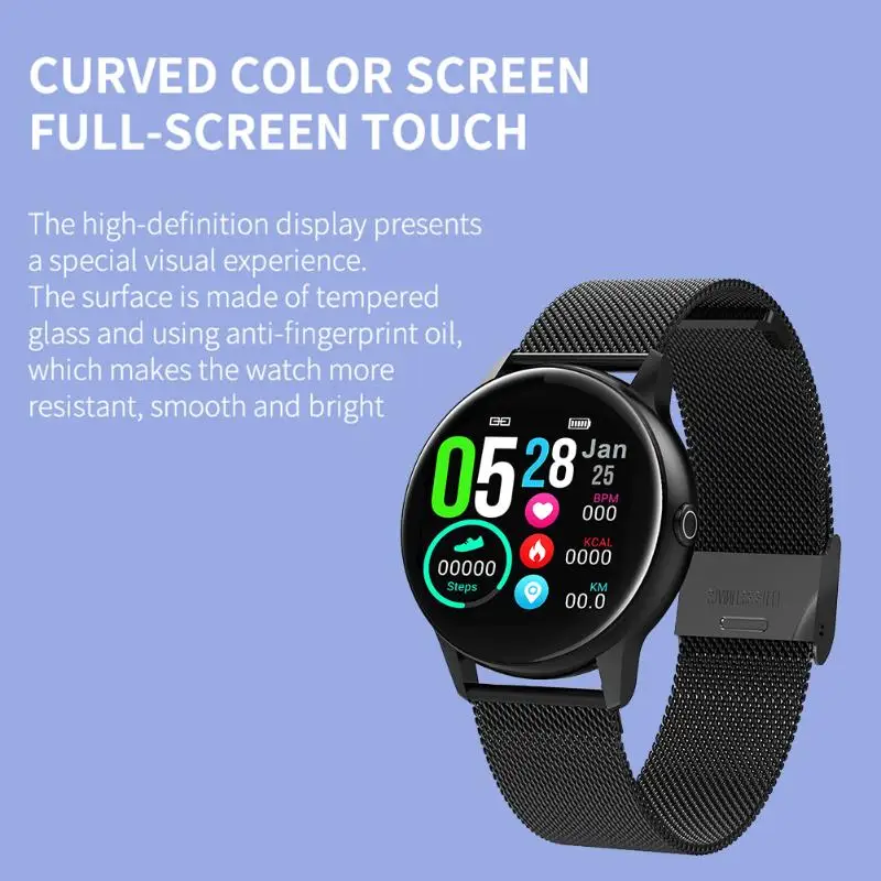 Smart Sports Bracelets Exquisite Craftsmanship Sturdy Durable IP68 Heart Rate Monitor Pedometer Fitness Wristband