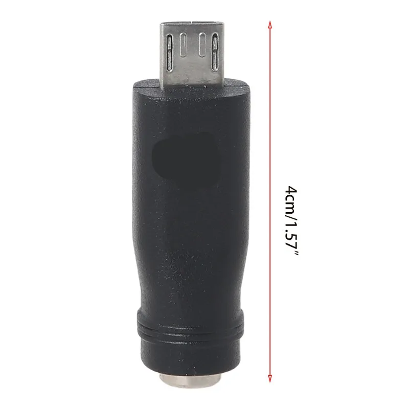 USB/타입 C/마이크로 USB 수-DC 5.5x2.1mm DC 암 커넥터 충전 배럴 잭 전원 어댑터, 전화 태블릿용