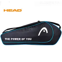 HEAD Tennis Racket Bag 3 Pack Training Sport Competition Shoulder Hand Bag Handbag Squash Badminton Raquete De Padel Storage Bag 1
