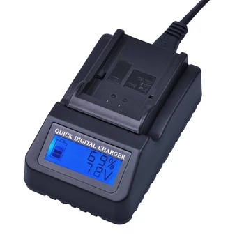 

DuraPro Ultra Fast Charger(3X faster) Kit for Panasonic CGR-D54S, CGA-D54, VSK0581 and Panasonic AG-3DA1, AG-AC90, AG-DVC30