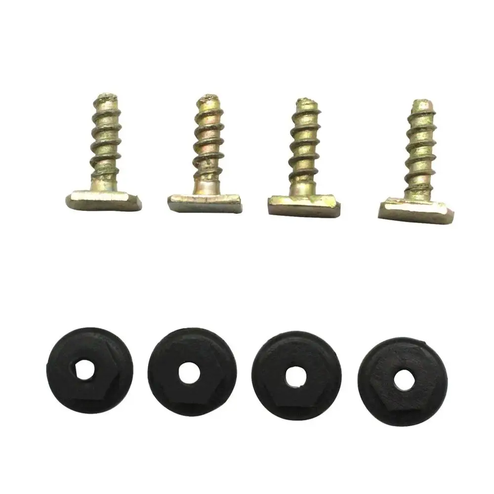 

Car Front Rear Wheel Arch Trim Clips Plastic Nuts & Metal Screws Car Rear Wheel Clips Auto Accessories 8Pcs