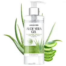 Gel Aloe-Vera Hydrating LAGUNAMOON Pure Organic Relief-Gel Moisturizers Deeply 200ml