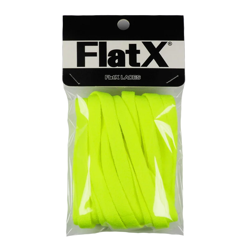 neon yellow shoelaces