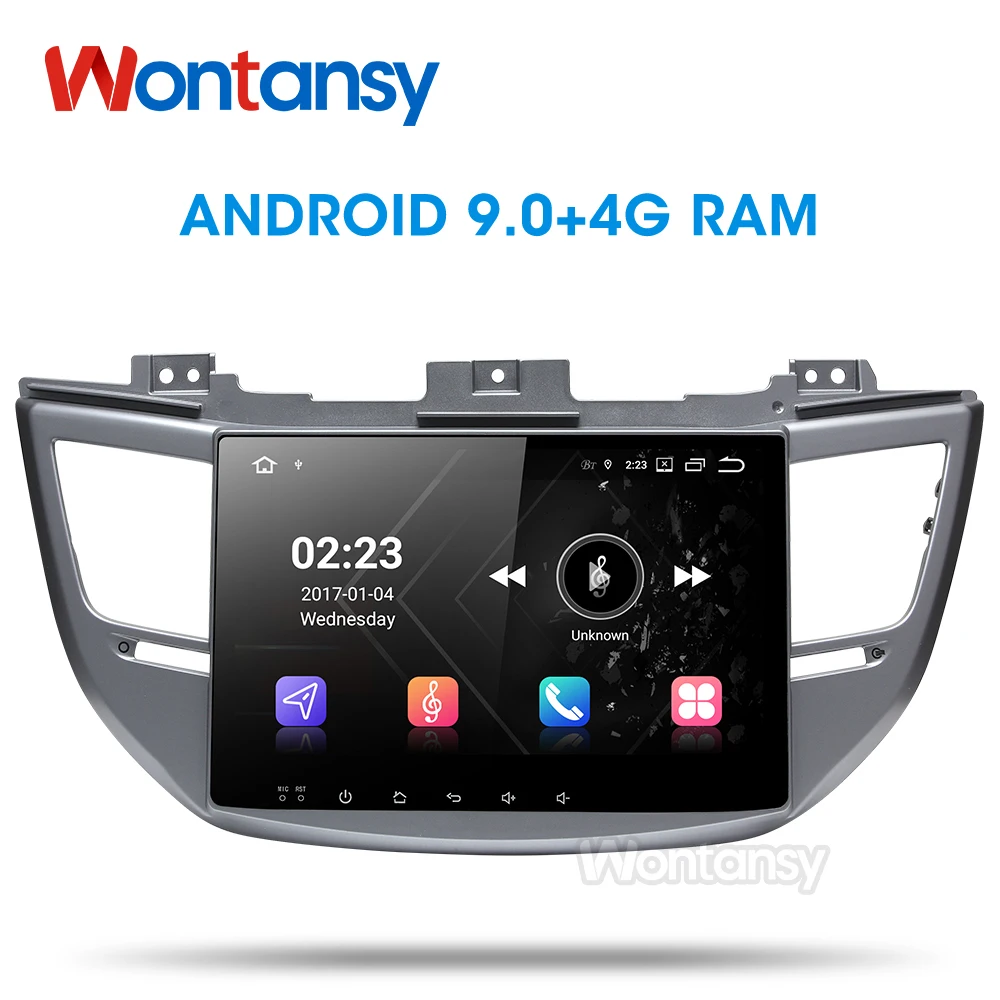 Новый автомобильный dvd для Hyundai Tucson/ ix35 2016 2017 с радио стерео gps навигация