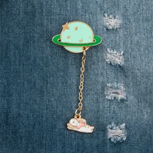 Европейская и американская мультяшная Милая брошь, веселая Милая брошь с изображением кролика, аксессуары для сумок