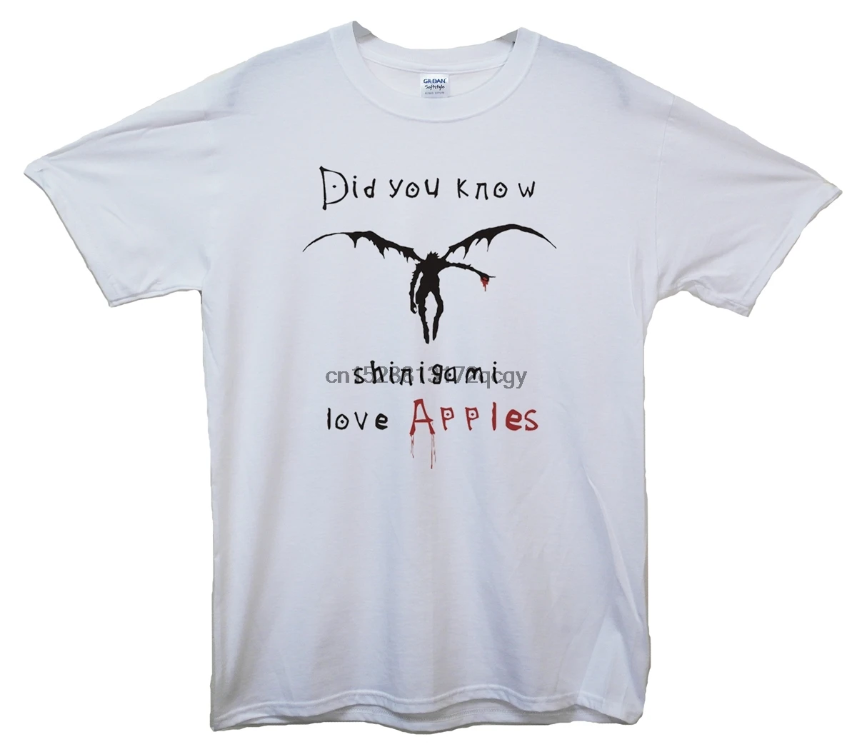 Brand Did You Know Shinigami Love Apples Death Note T-Shirt Summer 2019 Men Short Sleeve |
