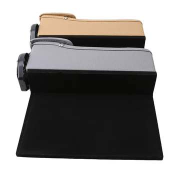 

Car Folding Storage Bag Back Seat Food Tray Table Pallet Back Seat Water Car Cup Holder With Multi-function Foldable Organizer
