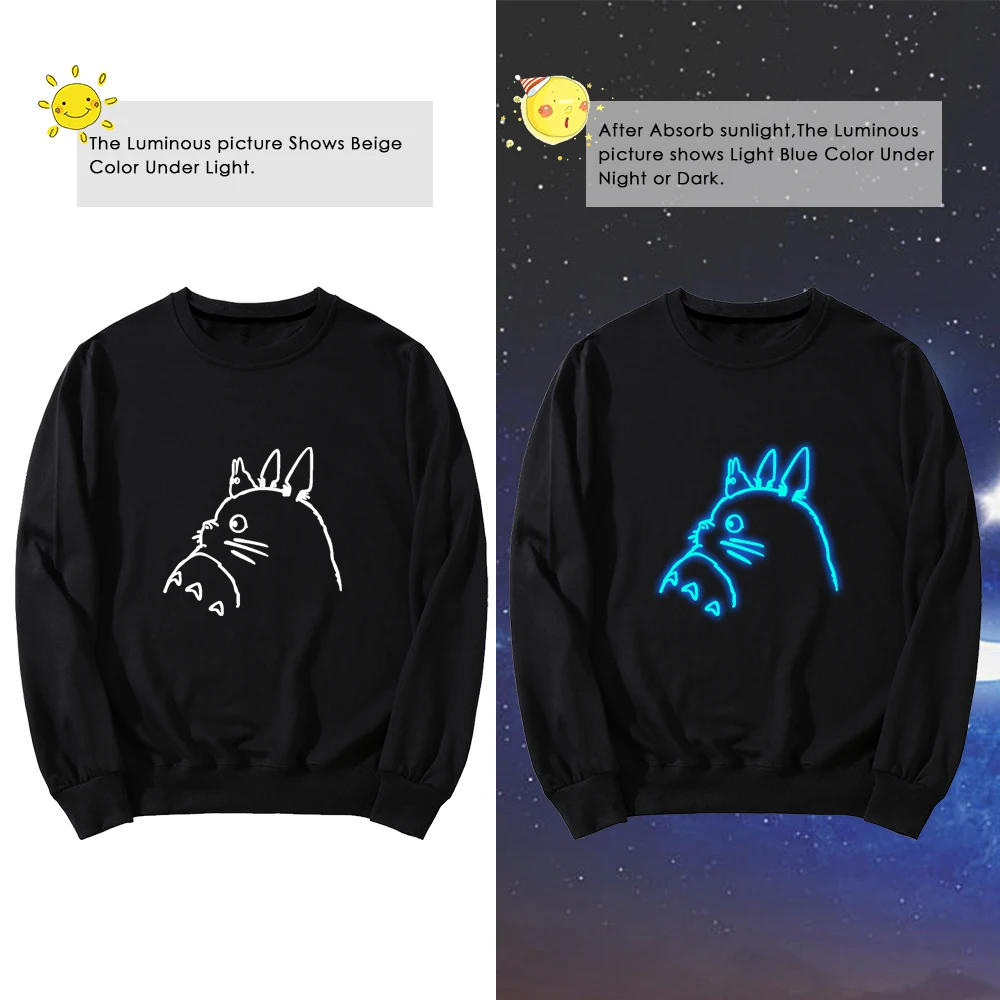 龙猫卫衣对比图