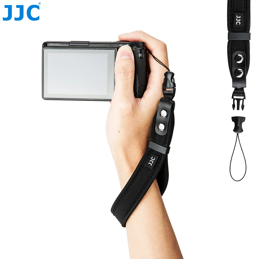 JJCUniversalCameraStrapSoftNeopreneHandWristStrapforSonyZV1