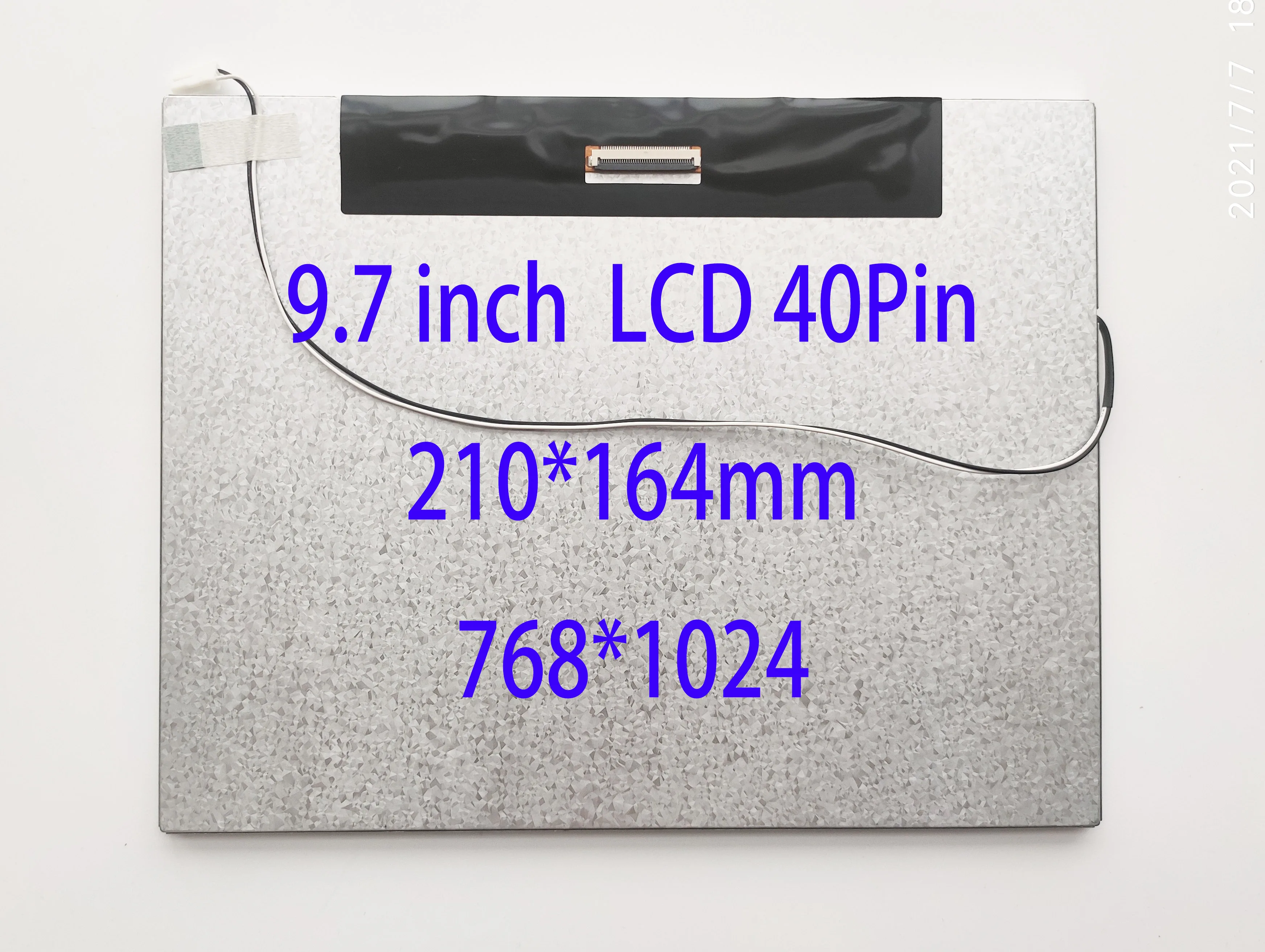 Polegada Lcd 210 mm 164 mm Display Vertical Ips Tela Lcd para o Rádio do Carro 1024*768 Wd097 Kl097 9.7 - Imagem 2
