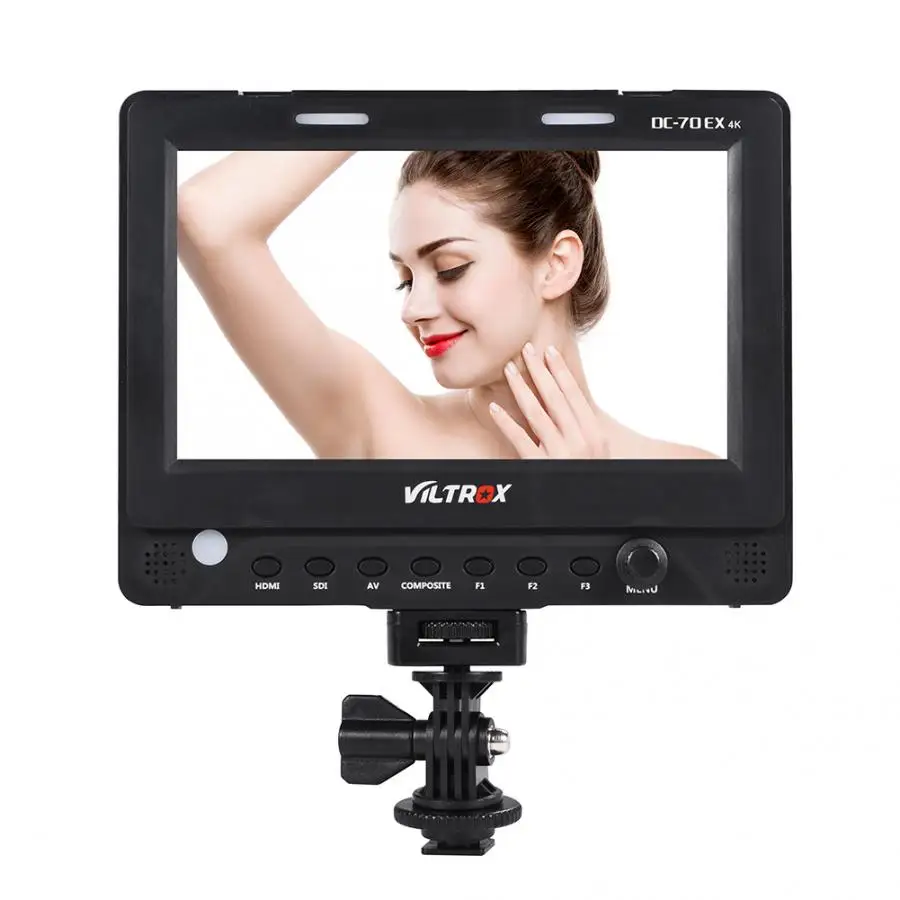 VILTROX DC-70EX 7 &quot4K HD 1024x600 HDMI-совместимый SDI AV Входная камера видео ЖК-дисплей монитор