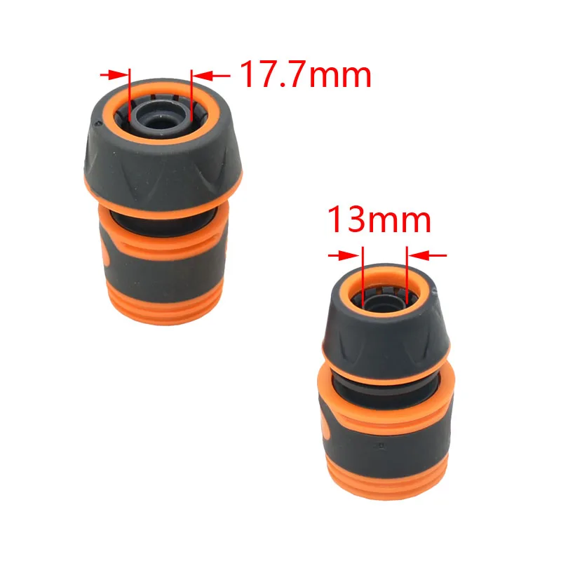 Garden Hose Connector Quick Connector Waterstop Adapter 1Pcs garden hose connector,hose connector,garden quick coupling,garden hose adapter,garden water connector,faucet quick connector