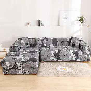 

Bonenjoy Elastic Sofa Cover Stretch Tight Wrap All-inclusive Sofa Covers For Living Room funda sofa chaise lounge Slipcovers