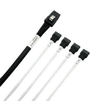 

35CM/80CM Length Internal SFF 8087 To 4 SATA SAS Cable FOR Backplane or FOR SAS/SATA card