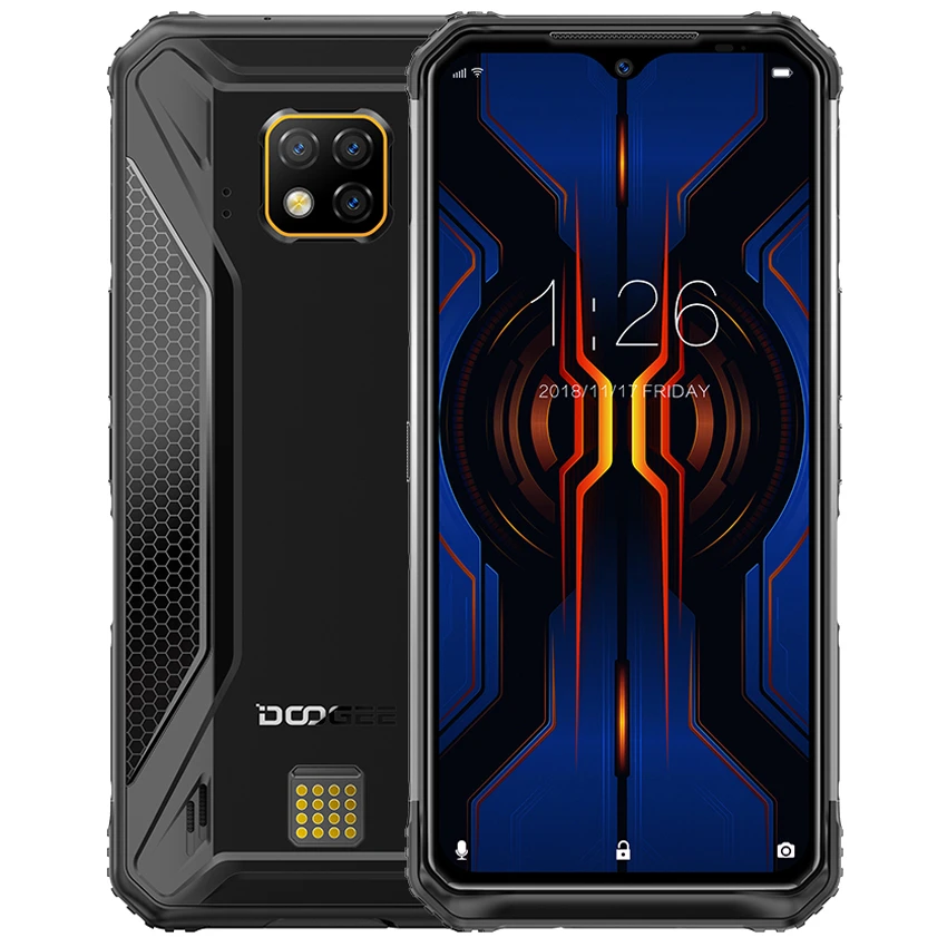 DOOGEE S95 PRO Прочный смартфон 6 3 'Ǝ Гб Оперативная память 128 Встроенная IP68/IP69K 5150