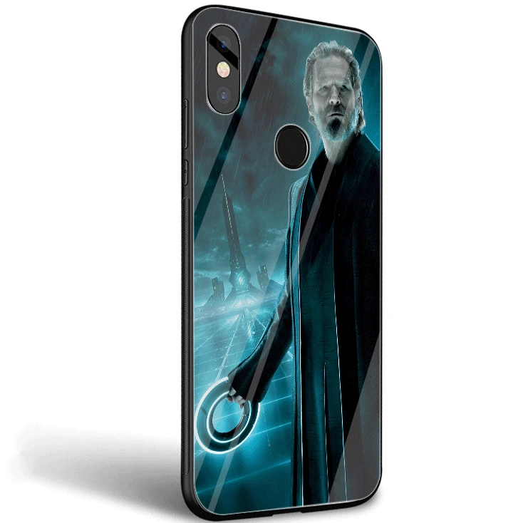 Чехол для мобильного телефона стекло для Xiaomi 8 Lite A1 A2 9 Redmi Note 5 6 7 Pro 6A 4X Pocophone F1 чехол TRON Legacy