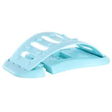 Фитнес Корректор осанки шеи спины расслабляющий боли Массажная доска Поясничный растягивающее устройство Йога грыжа позвоночника тяга