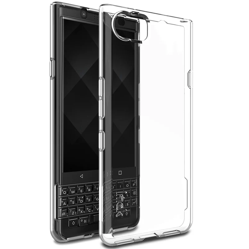 

for BlackBerry Keyone Case Cover IMAK 1.3mm Thickening Type UX-5 Shockproof Soft TPU Back Cover Case for BlackBerry DTEK70
