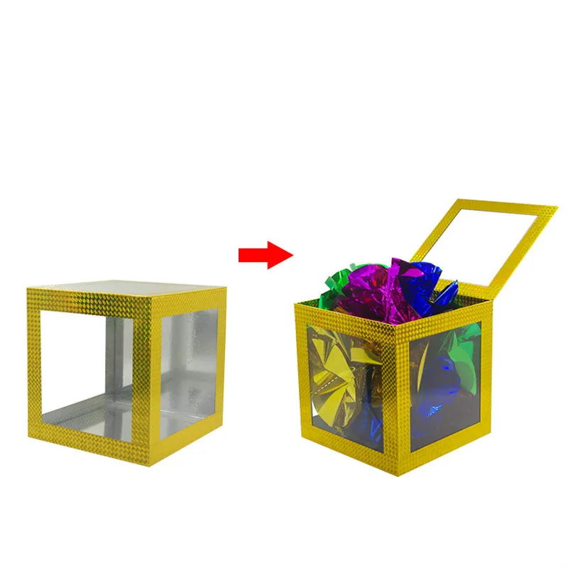 Большая коробка для производства цветов волшебный трюк Забавный появляющийся из