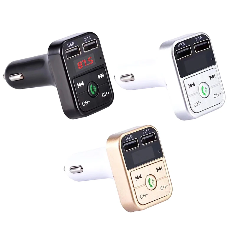 Quelima B2 автомобильный комплект громкой связи беспроводной Bluetooth fm-передатчик ЖК MP3-плеер Usb зарядное устройство 2.1A автомобильные аксессуары Handsfree Auto Fm