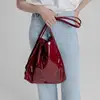 Fashion Patent Leather Women Shoulder Bags Vintage Female Casual Tote Handbags Large Capacity Ladies Shopping Bag ► Photo 3/6