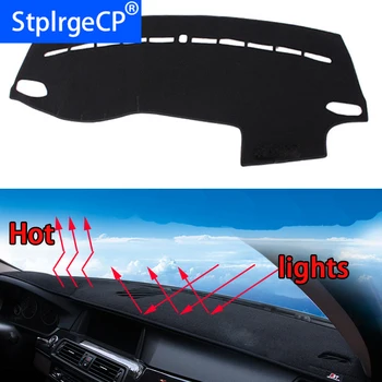 

Car dashboard Avoid light pad Instrument platform desk cover Mats Carpets Auto accessories car styling for volvo V60 V40 S80L