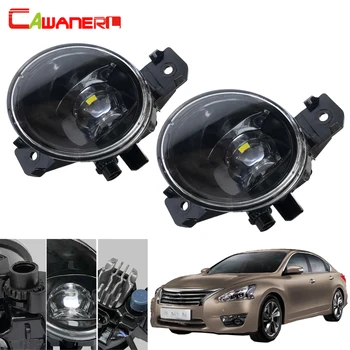 

Cawanerl Car H11 LED Fog Light Assembly 4000LM Devil Eye DRL Daytime Running Lamp 12V For Nissan Teana 2004-2015