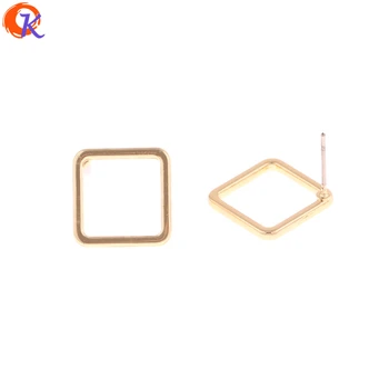 

Cordial Design 100Pcs 19*19MM Jewelry Making/Earring Stud/Square Shape/Zinc Alloy/DIY Accessories/Hand Made/Earring Findings