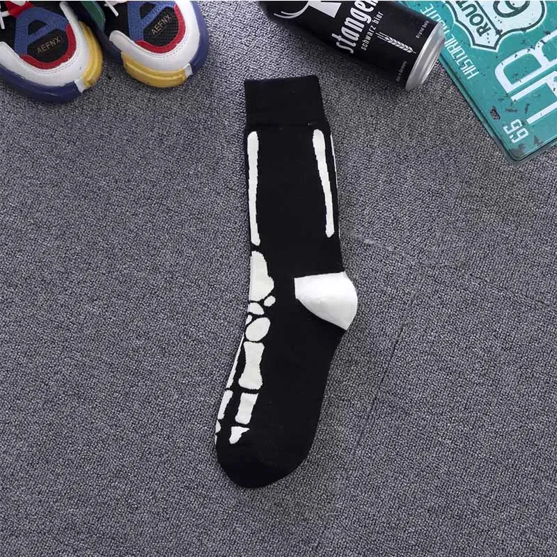 Модные креативные цветные носки унисекс в стиле хип-хоп с изображением животных забавные уличные счастливые носки женские Харадзюку носки для скейтборда Chaussette - Цвет: 2