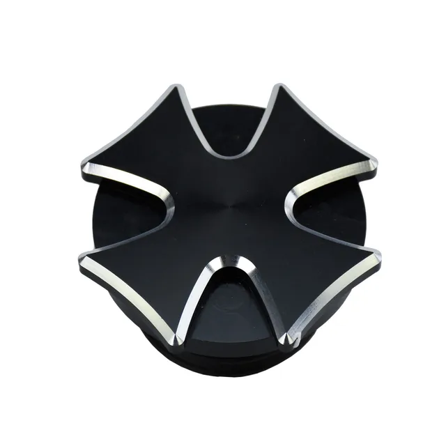 Motorcycle Black Chrome Fuel Gas Oil Cap Fuel Gas Tank Cover For Harley Sportster 883 1200 XL XR Iron Dyna Touring Softail oil gas cover