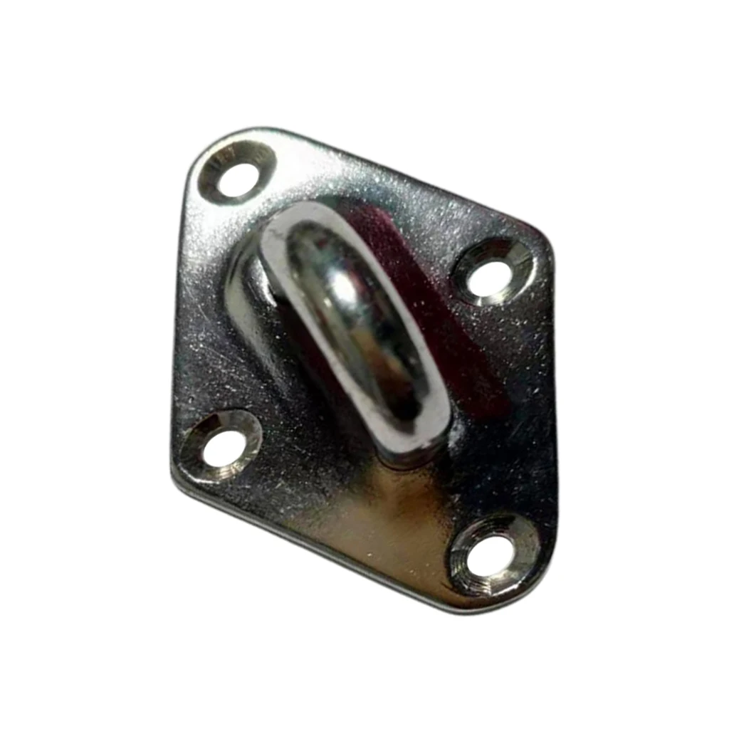 Stainless Steel Marine Boat Eye Plates HEAVY DUTY Diamond Eye Hook Deck Hardware for Inflatable Kayak Canoe Boat Dinghy Yacht
