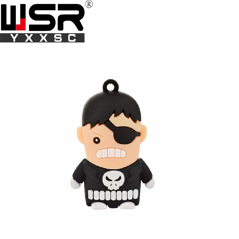 Usb 2,0 флеш-накопитель 32 Гб мини модель Мстителей высокоскоростной usb ключ 8 ГБ 16 ГБ реальная емкость 64 ГБ флэш-диск 128 Гб подарок - Цвет: 6