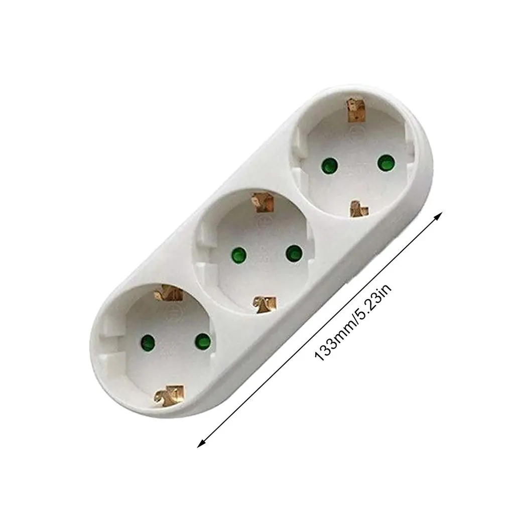 Европейский стандарт/немецкий стандарт преобразования питания вилка Европейская/Немецкий один поворот три преобразования гнездо